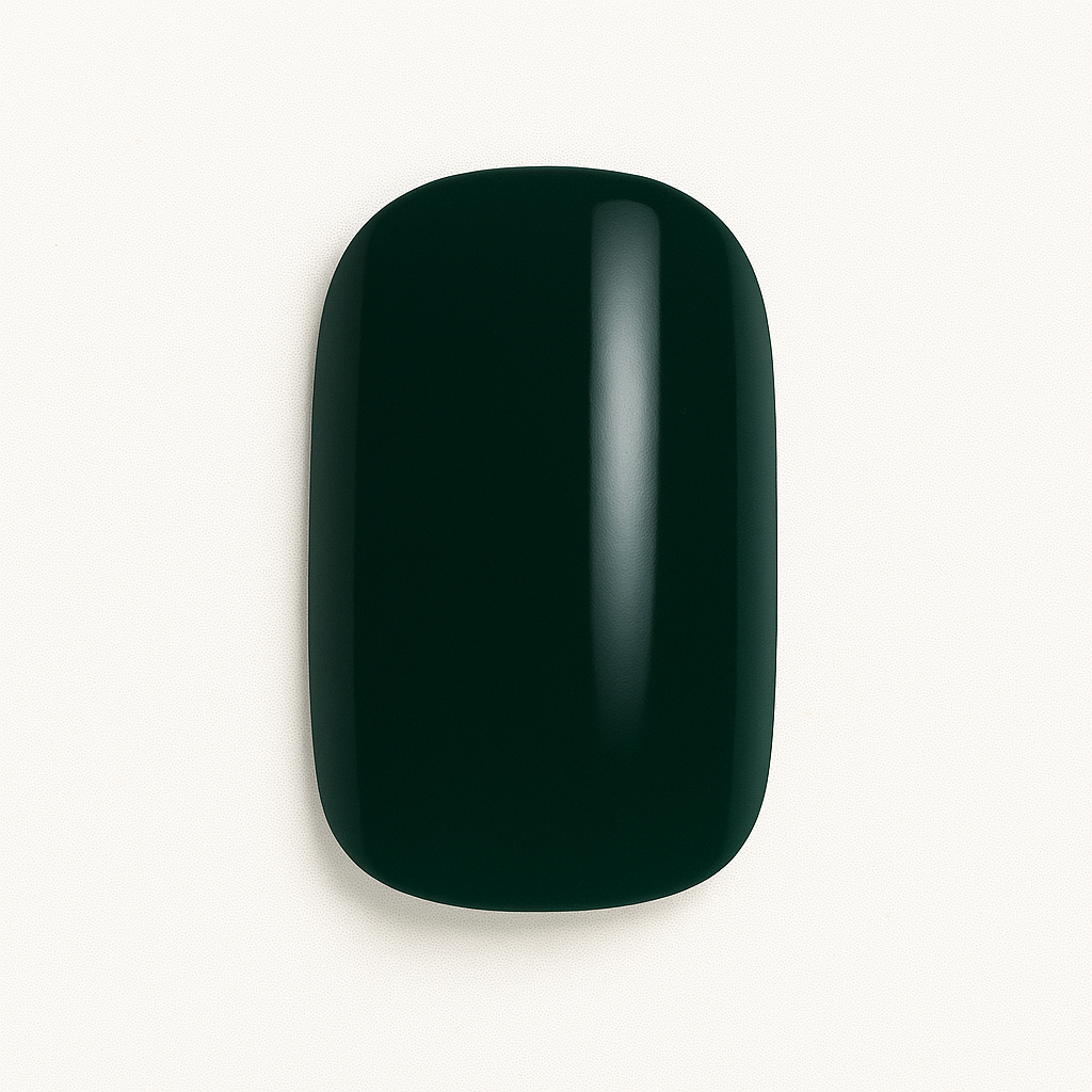 Black Forrest Green | Non UV Nail Varnish Wraps