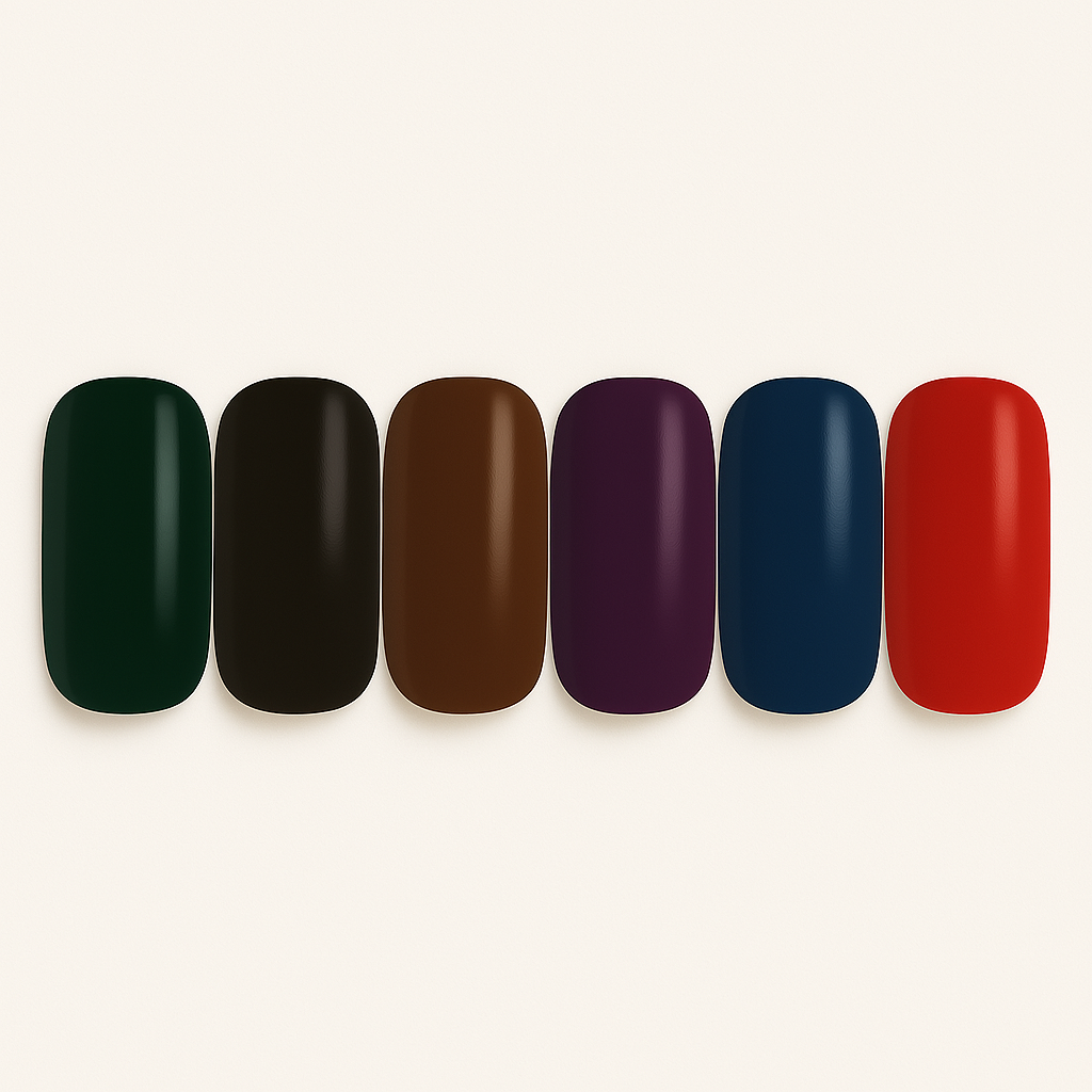 Dark Side | Non UV Nails 6 Set Bundle Pack