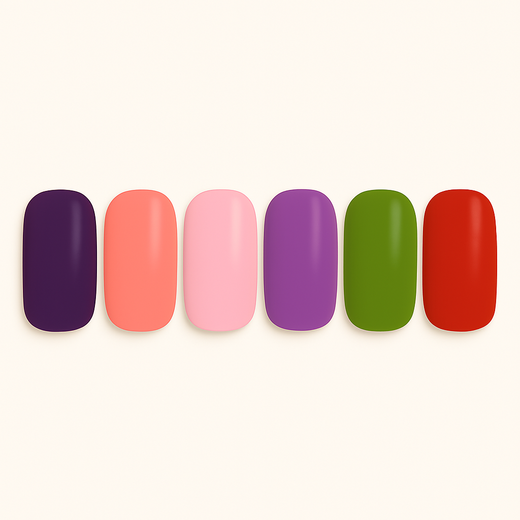 Colour Addict | Non UV Nails 6 Set Bundle Pack