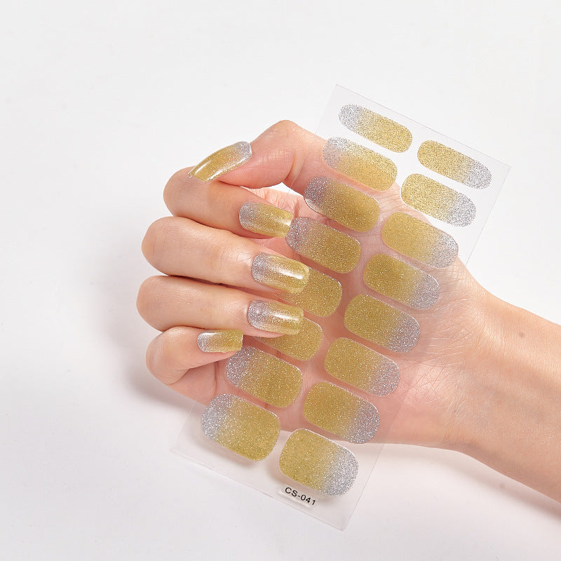 All That Glitters Is Gold  | Non UV Nails 6 Set Bundle Pack