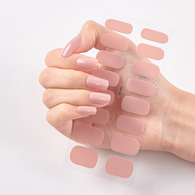 Nude | Non UV Nail Varnish Wraps