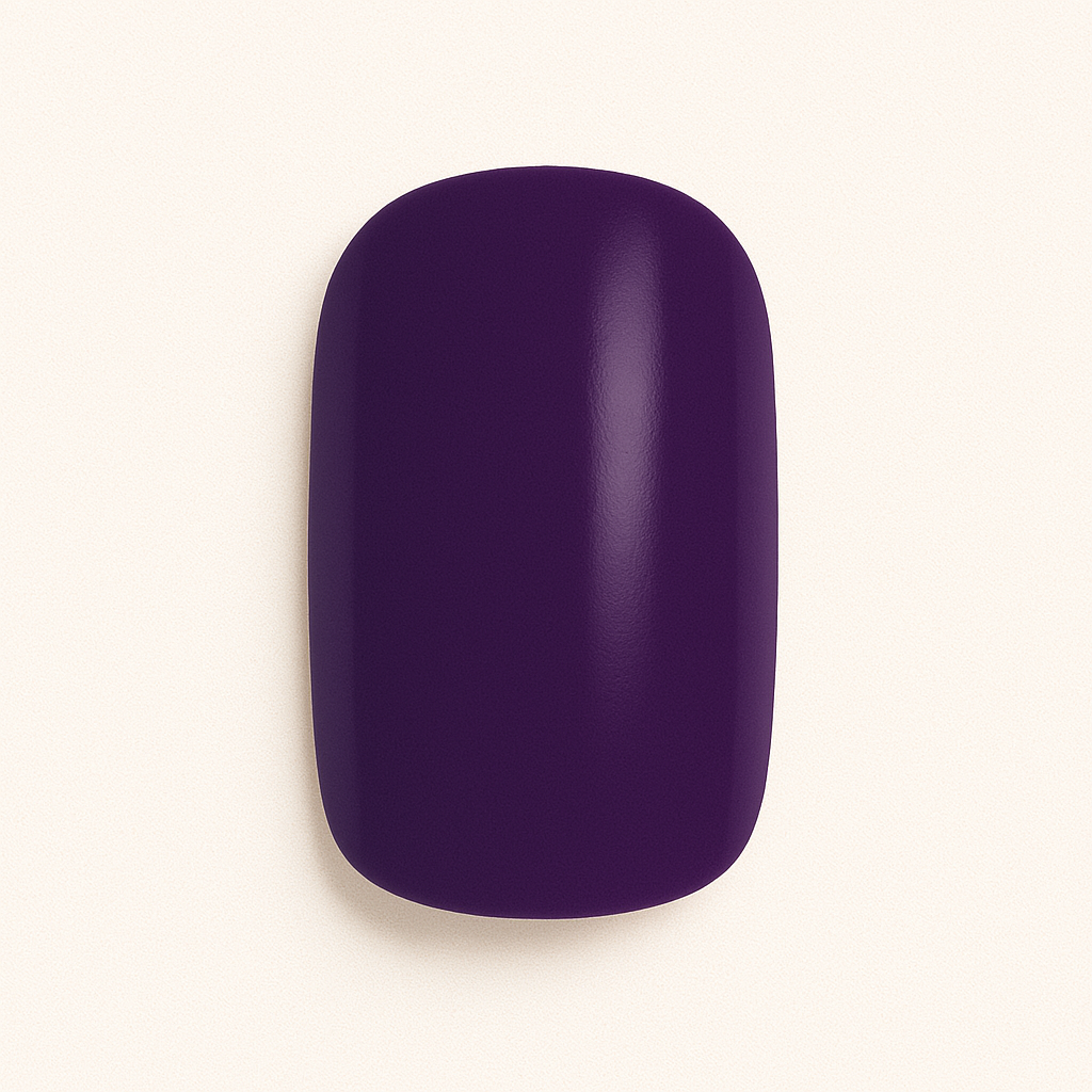 Rich Violet | Non UV Nail Varnish Wraps
